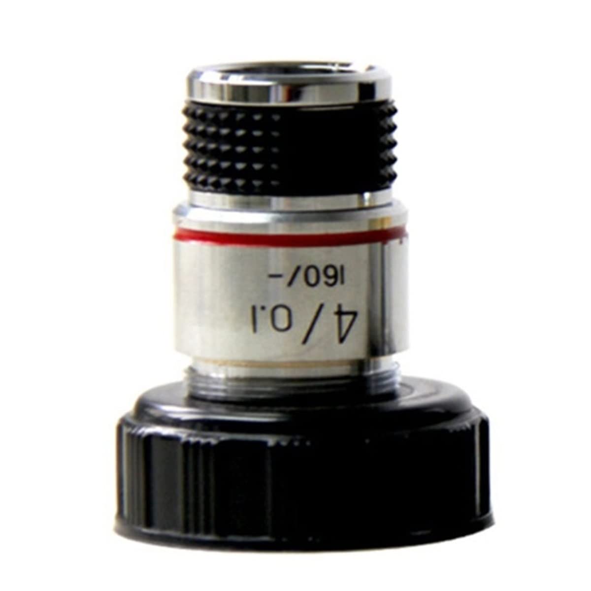 Microscopes Equipment 4X 10X 40X 100X Microscope Objective Lens Achromatic Objective Microscope Parts(4)