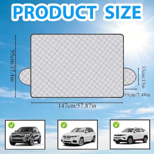 Couverture pare-brise pour Nissan Qashqai e-Power : bâche auto été hiver