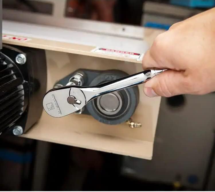 Miniatura 9 de GEARWRENCH Juego de herramientas mecánicas de accionamiento de 68 piezas de 14 pulgadas y 38 pulgadas, 6 y 12 puntos, estándar y profundo,