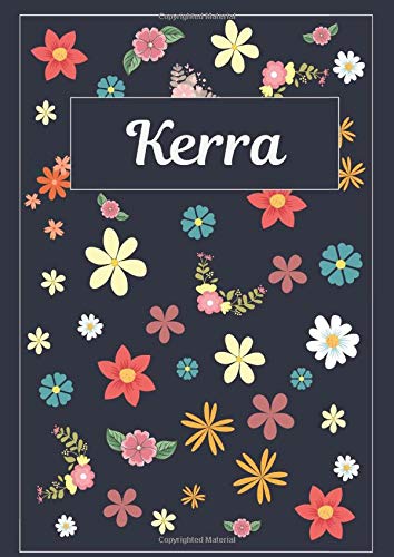 Kerra: Taccuino | Diario | Sketchbook | 120 pagine | A4 | Bianco | Idee regalo