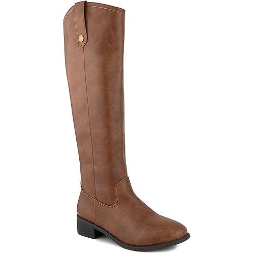 LONDON FOG Womens Irie Riding Boot, Regular and Wide Calf colors available