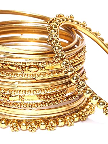 Brass Bracelet Bangle Set (2.8) (Set of 2)