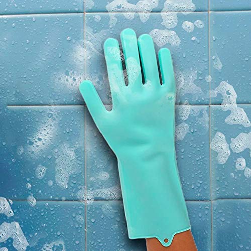 Luvas de Silicone para Lavar Louça Azul, Ekological