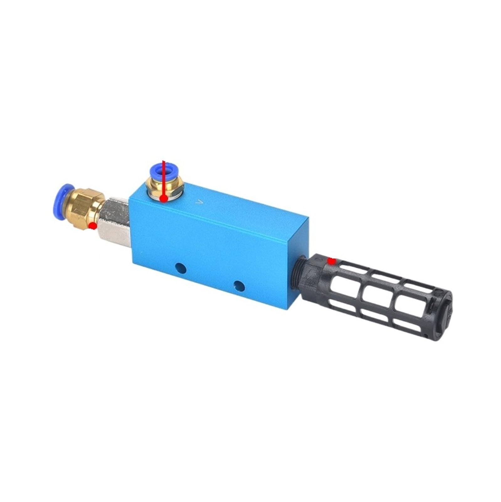 Zslsdrhd One Color Vacuum Generator Ev10/15/20/25/30Hs(Ev-15Hs+8Mm Conne+Silencer)