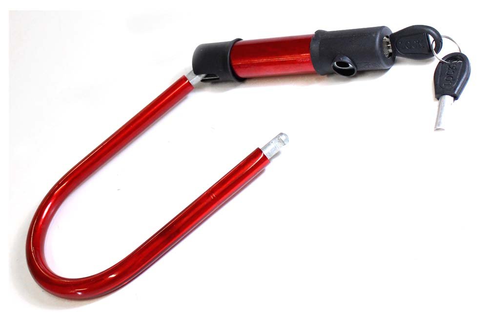 SCURRY Bicycle Shackle Lock | Heavy-Duty, Resists Cutting & Sawing | 6