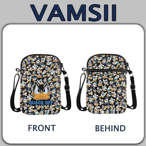 Image of VAMSII Funny Duck Crossbody Bag Duck Lover Gift
