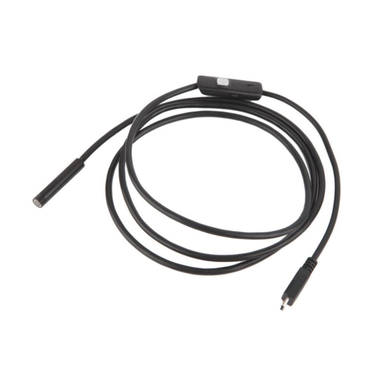 VILLFUL 1m 7mm Waterproof for/Phone/Computer Ip67 Waterproof Inspection Camera for Underwater Gaps and Holes