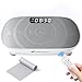 MERACH Vibration Plate Exercise Machine, Whole Body Exercise & Fitness Equipment, Bluetooth and Silicone Pedal, Vibrating Plate Machine with Auto Mode, Vibrate Fitness Platform for Home (Grey)