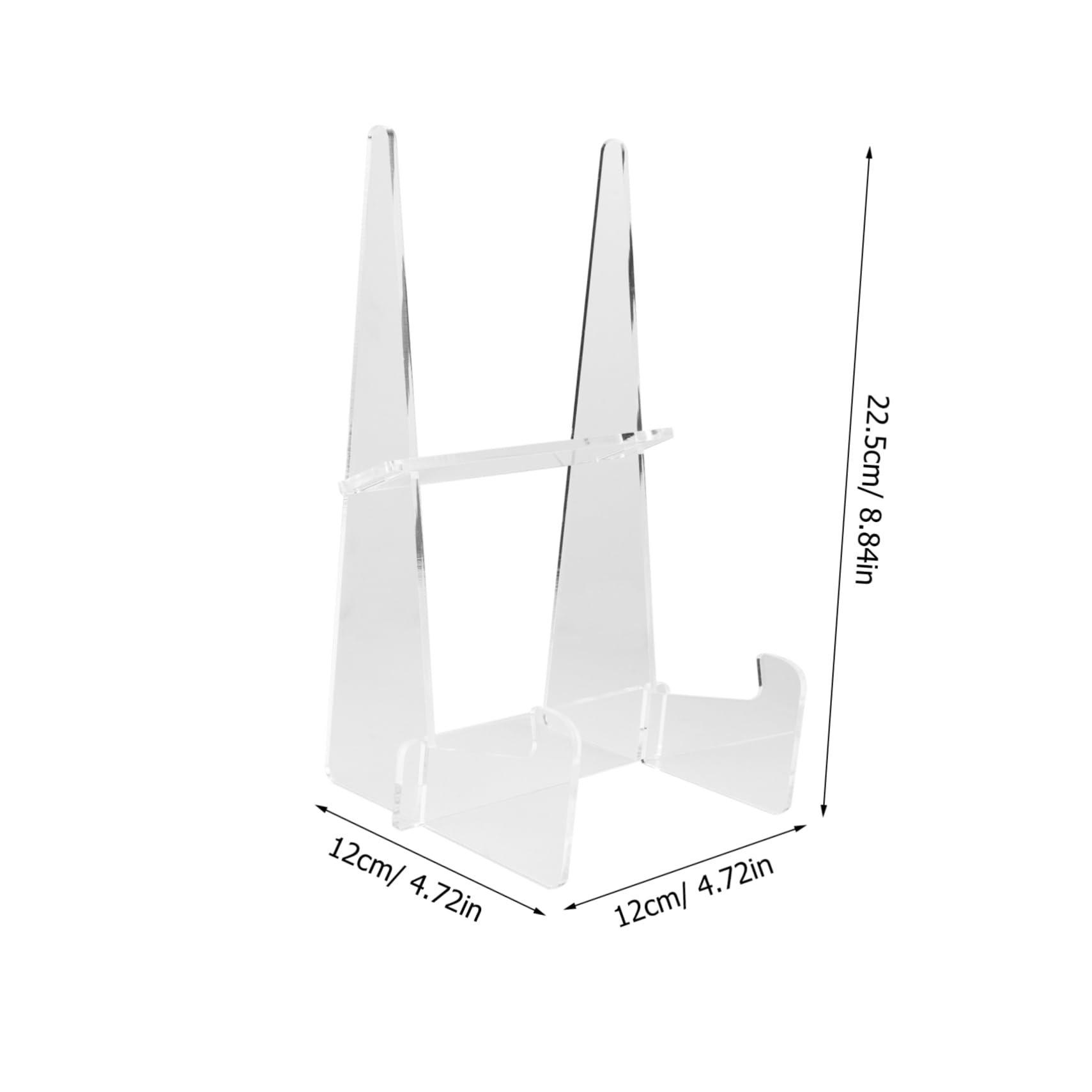 Cabilock Recipe Book Holder Stand Acrylic Stand Kitchen Book Stand for Cooking Books Magazines Newspapers