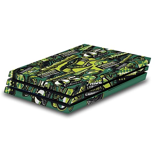 Autocollant PS4 Pro Harry Potter skin vinyle Slytherin protection console de jeux