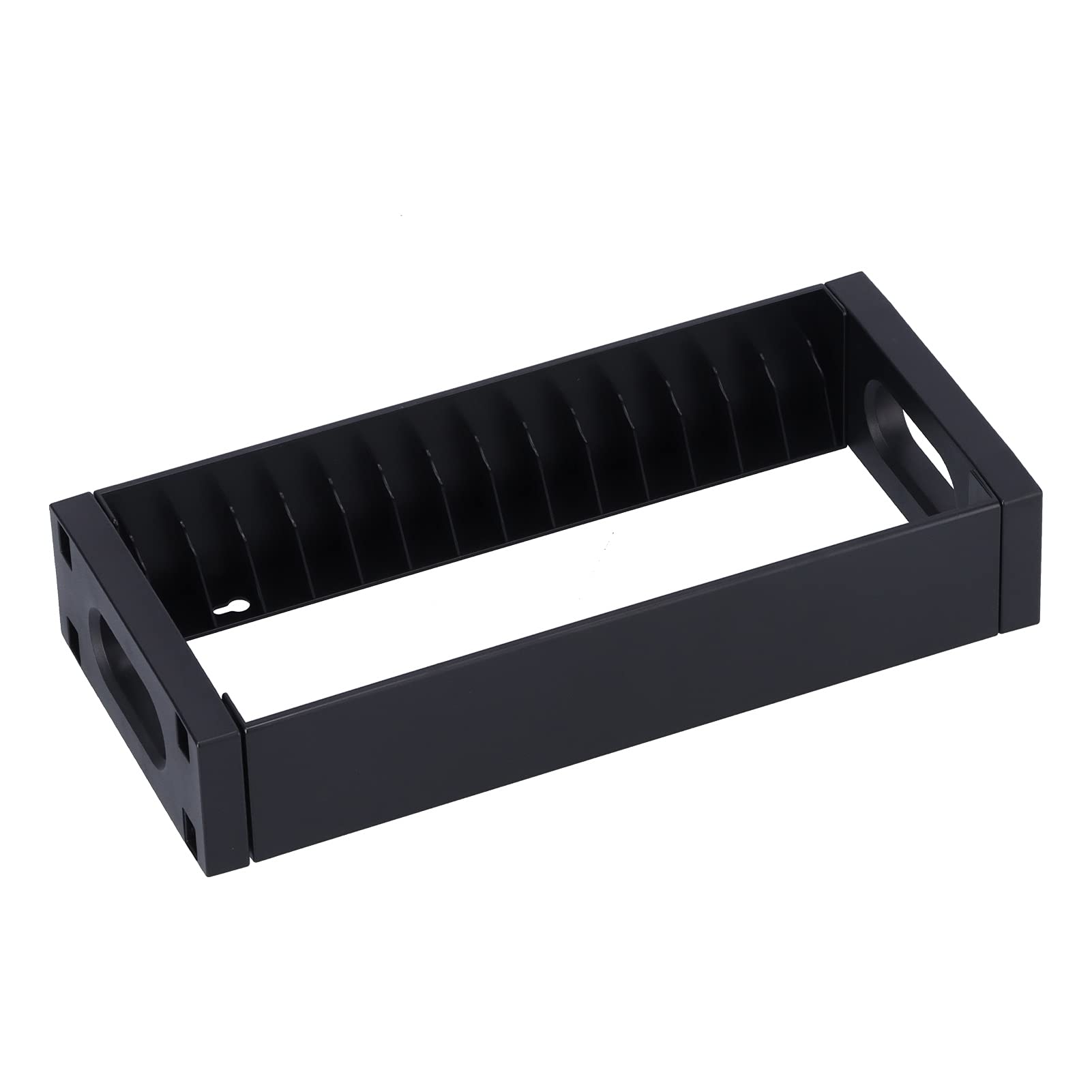 Akozon Game Disc Storage Rack, Small Wall-Mounted CD DVD Racks S and Suitable for S X Series PS5 Video Box One S One X Series Holds 14S