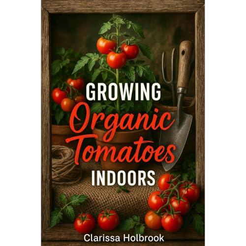 Growing Organic Tomatoes Indoors Audiolibro Por Clarissa Holbrook arte de portada