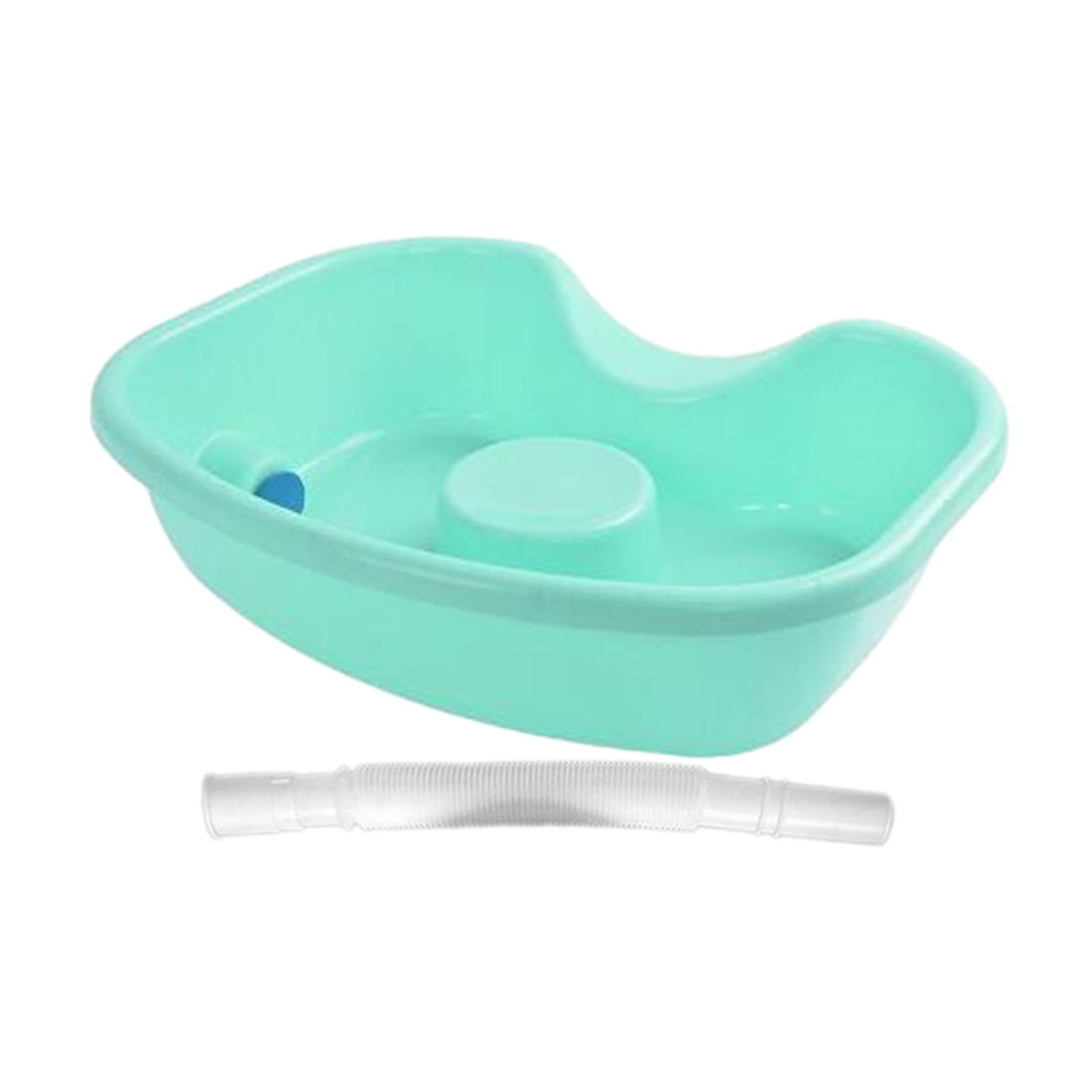 Generic Ciotola per shampoo Lavabo per capelli Attacco per lavello portatile Bacinella per risciacquo Vassoio per lavare i capelli per casa Uomini Donne, stile b