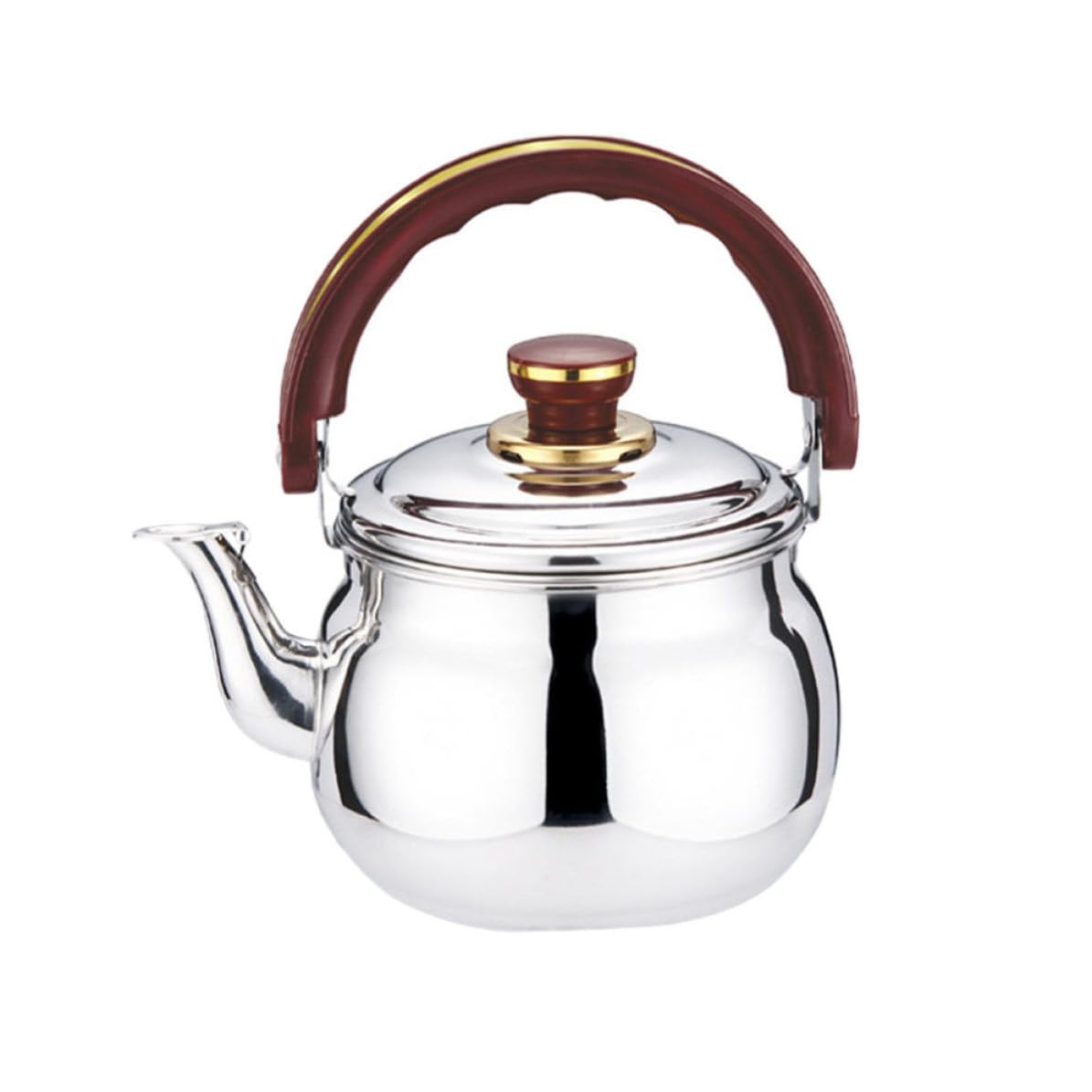 Bouilloire inox sifflante 2,7l VOSAREA avec poignée résistante à la chaleur