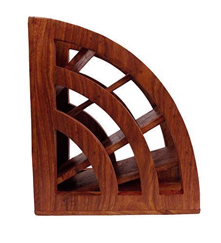 craft zone india handmade wooden remote control storage holder stand organizer rack for home decor
