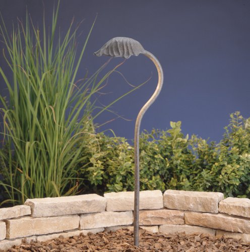 Flash Deals - 60% OFF Kichler 15324PZ Leaf 1-Light 12-Volt Landscape Path & Spread Light, Patina Bronze