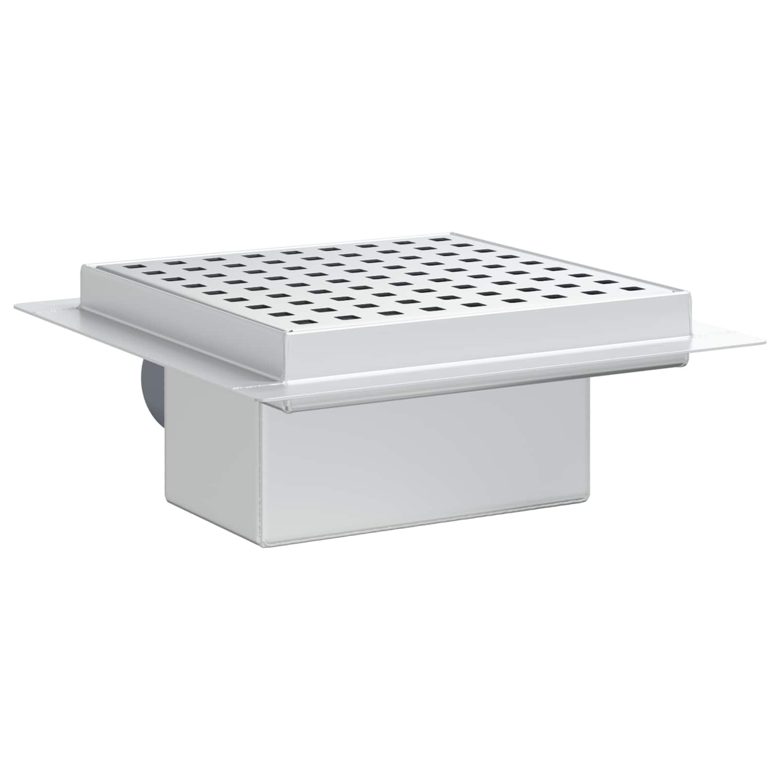 2 in 1 Duschablauf Silber 15 x 15 cm Edelstahl 304 Hardware-Zubehör Model42015934