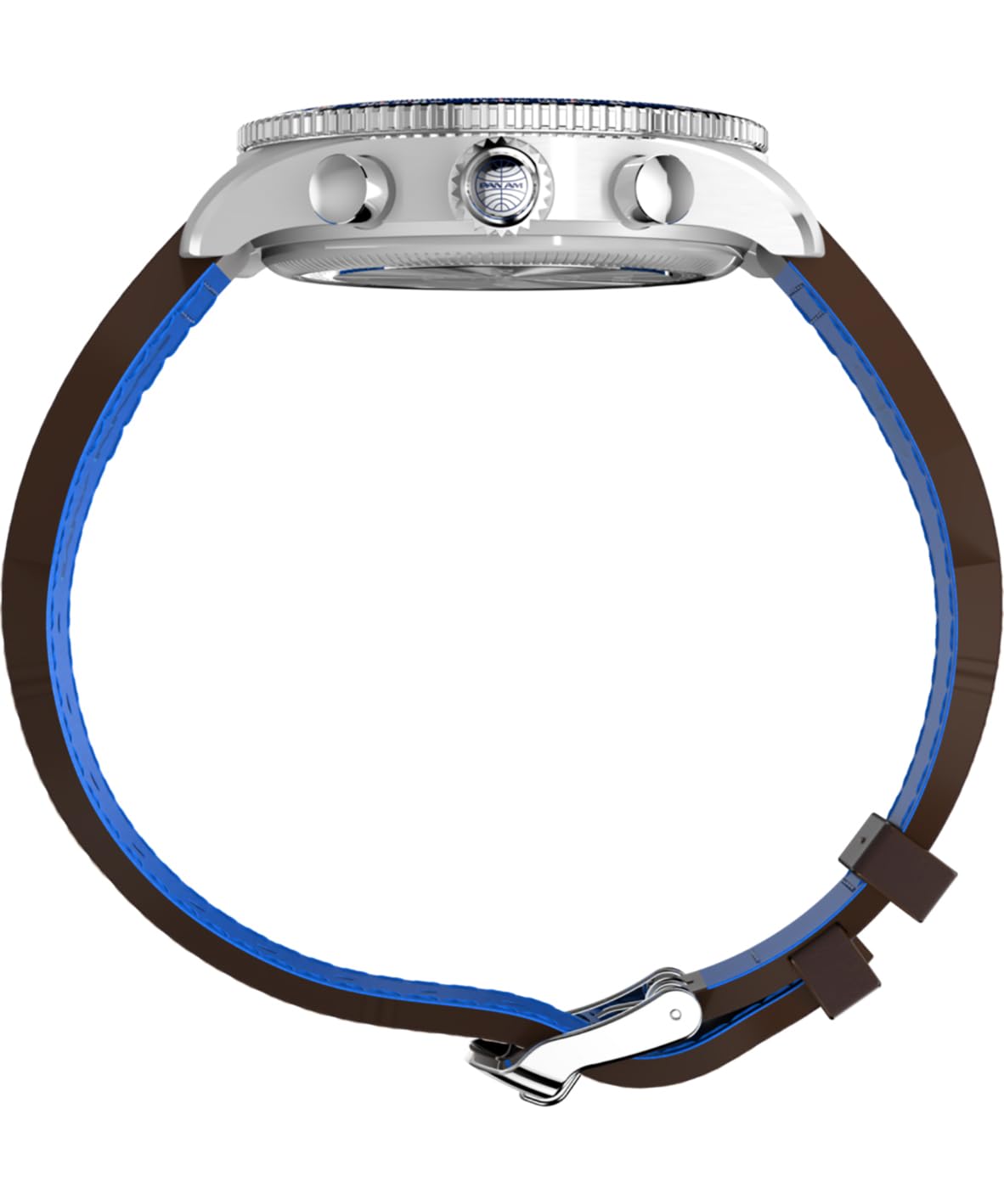 Timex Herren Chronograph Quarz Armbanduhr Fly Back x Pan Am