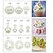 114 Cutters and Fondant Decorating Tools Set,Fondant Molds,Cake Sugarcraft Fondant Tools kit with Rolling Pin,Smoother Embosser Moulds