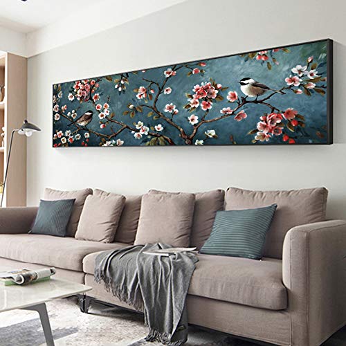 Fiori e Uccelli DIY Diamond Painting 5d Grandi