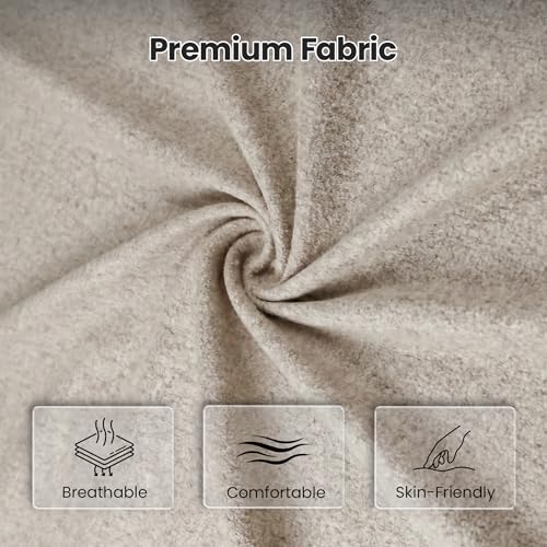 Image of 75.6 inch Modern Loveseat Sofa for Living Room, Cloud Boneless Couches with 4 Pillows, Mid Century Loveseat couches for Small Place, No Assembly Required, Camel