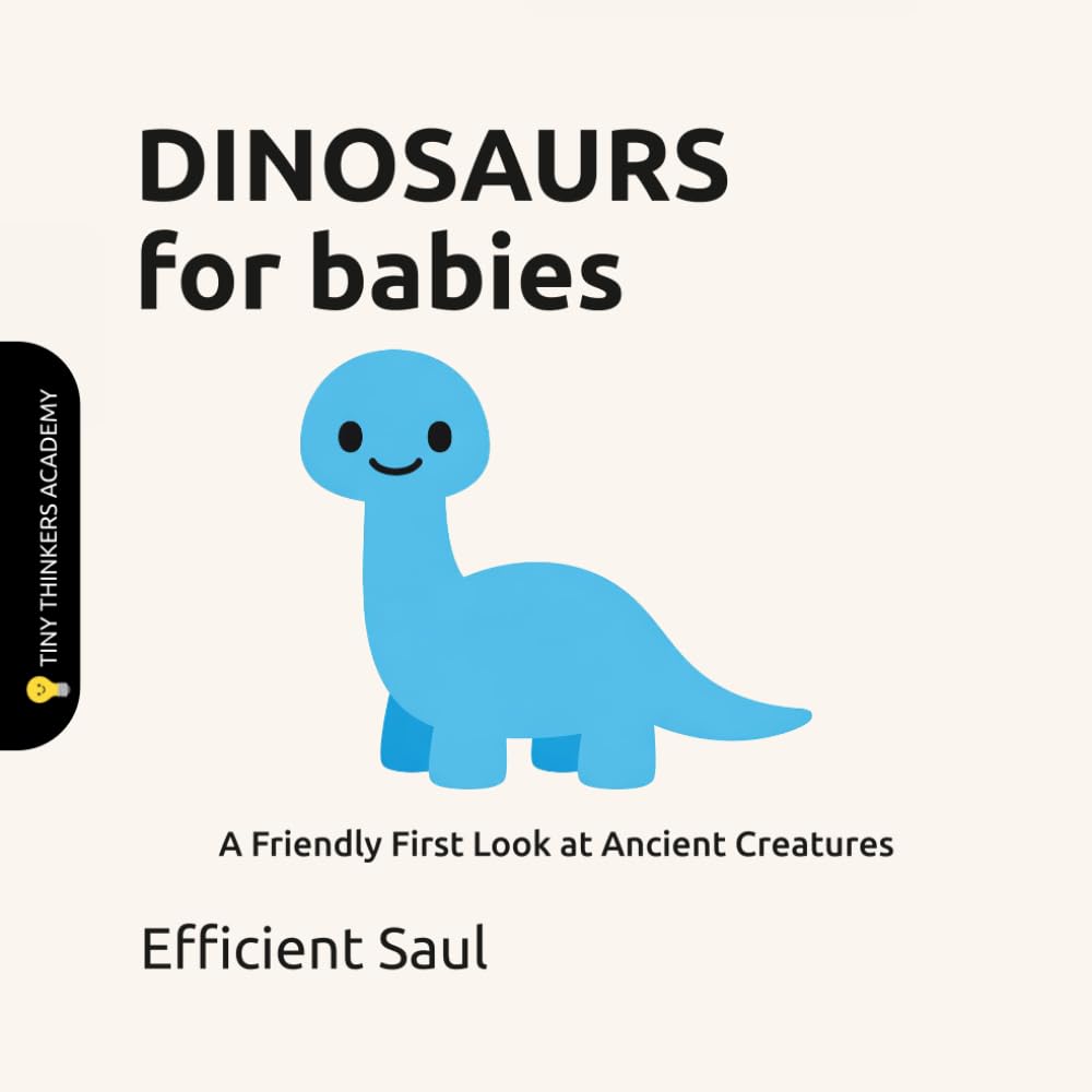 Dinosaurs for Babies (Tiny Thinkers Academy): A Friendly First Look at Ancient Creatures (Tiny Thinkers Academy - STEM for Babies)