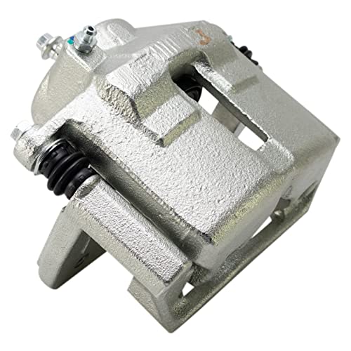 Image of TRQ Front Right Brake Caliper w /Bracket Passenger Side | For 2001-2007 Ford Taurus 2002 Lincoln Continental 2001-2005 Mercury Sable