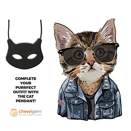 Pendentif chat Inscription