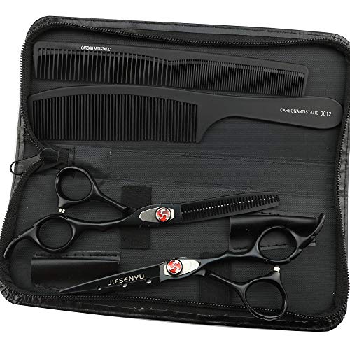 Ciseaux de coiffure JEISENYU 15,2 cm en acier 440C japonais pour coupe de cheveux degradee