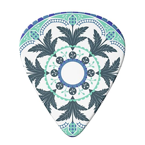 FUCVNPZ Lot de 6 médiators en celluloïd, motif complexe, fins, moyens et lourds pour guitares acoustiques, électriques… - Les Beatles, Paul McCartney, John Lennon, RIngo Starr, George Harrison FUCVNPZ Lot de 6 médiators en celluloïd, motif complexe, fins, moyens et lourds pour guitares acoustiques, électriques… – Image 4