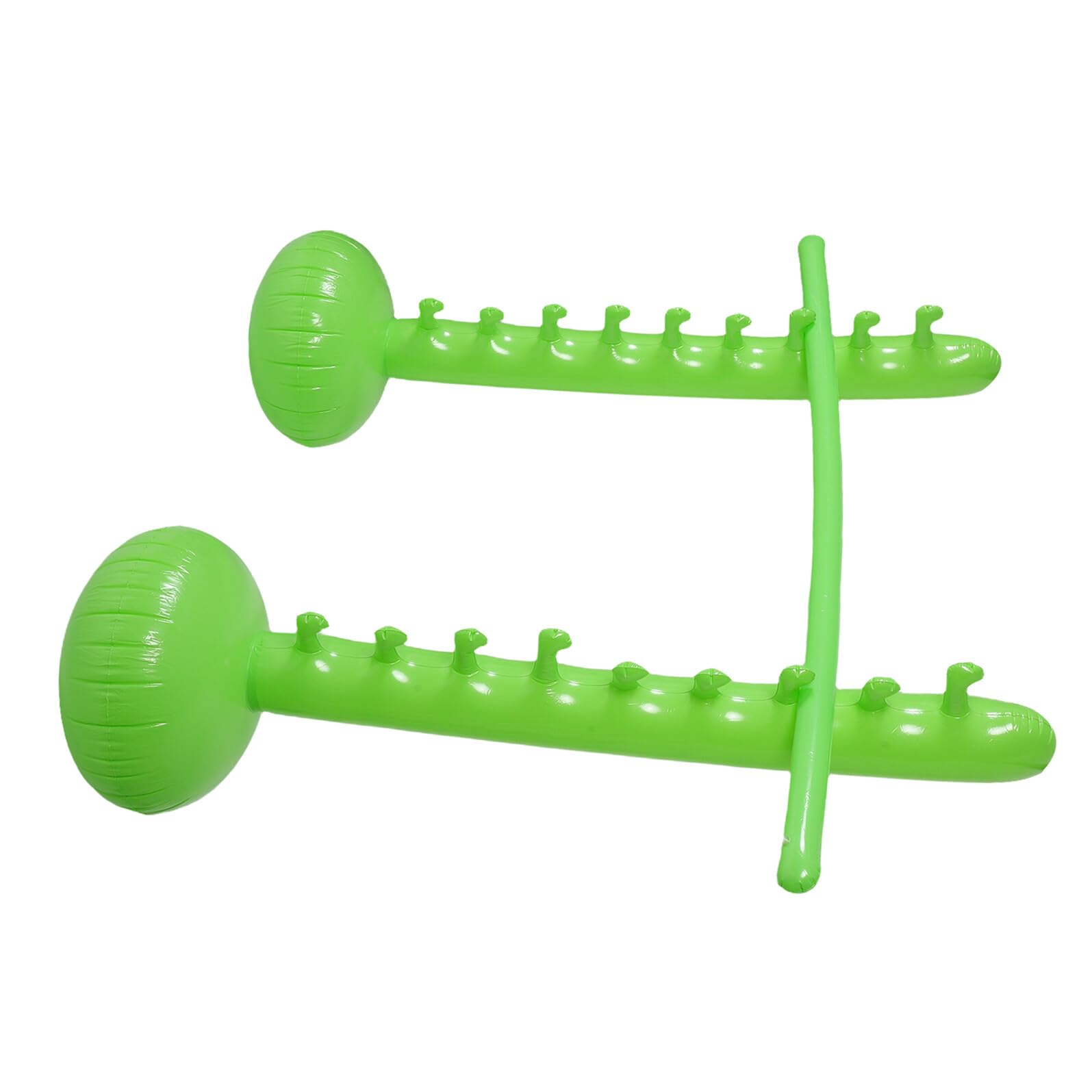 Cabilock Aufblasbarer Limbo-spielstab Grün Hochsprung Trainingsgerät Robust für Garten Pool Party Outdoor Erwachsene Spaß Sommer Backyard