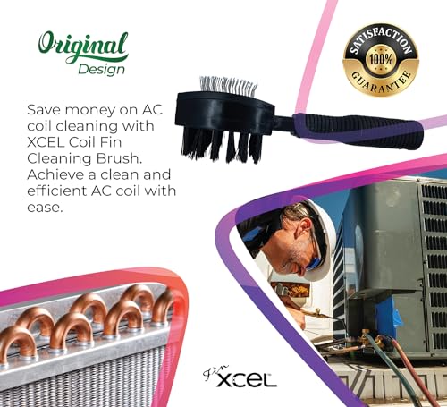 Advanced HVAC Coil Cleaning Brush for Condenser & Evaporator | Dual-Sided