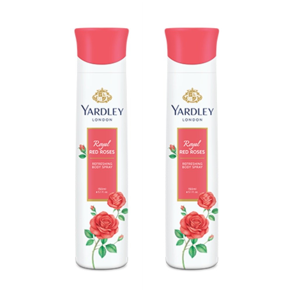 Yardley Red Roses Deo Spray,150ml (Pack of 2)-image-31