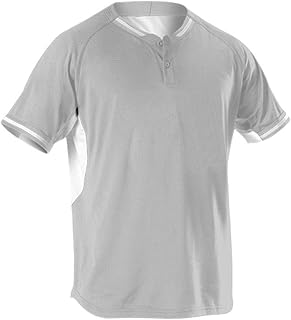 Alleson Youth Two-Button Baseball Jersey