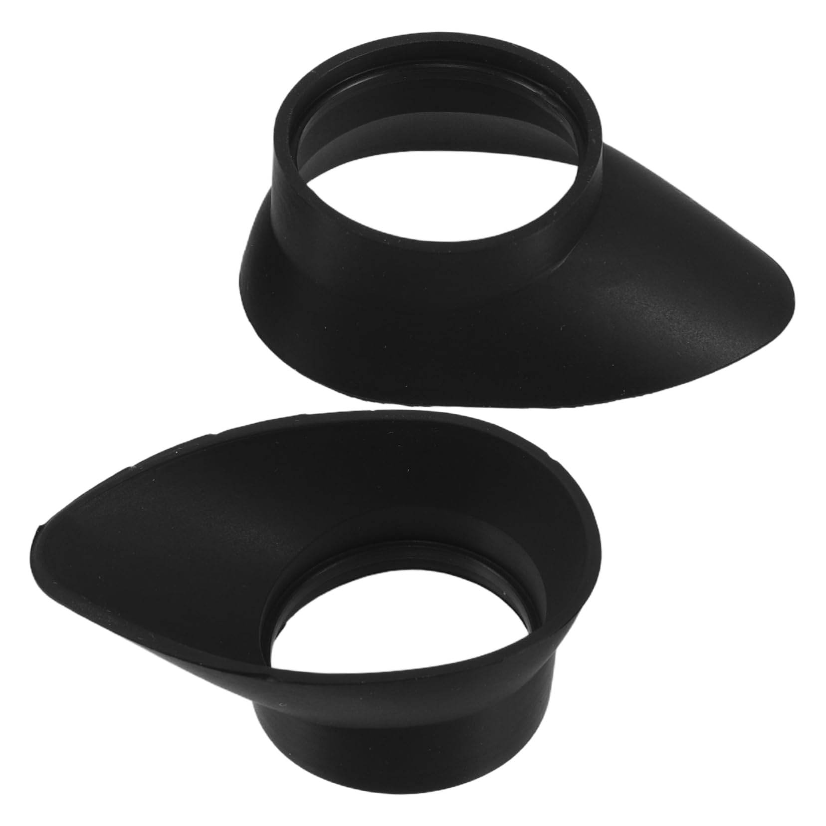 DEARMAMY Mini Microscope Cover Telescope Eyepiece Cap Protector 2pcs Rubber Eye Guards Antiglare Impact Protection for