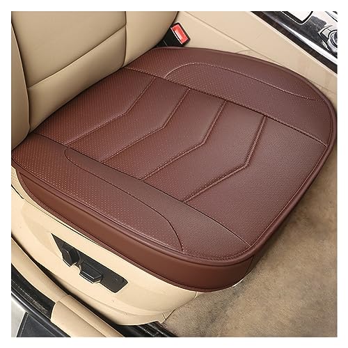 Housse de siège de voiture universelle housse avant auto marron coussin de chaise respirant
