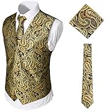 Weste + Krawatte + Tasche square.same Design, perfekte ubereinstimmung.