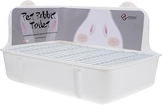 FRCOLOR Caixa De Coelho Para Animais De Estimação Bandeja Sanitária Suporte Para Penico Coelho Vaso Sanitário Para Gato Treinamento De Coelho Vaso Sanitário Para Cachorro Bandeja