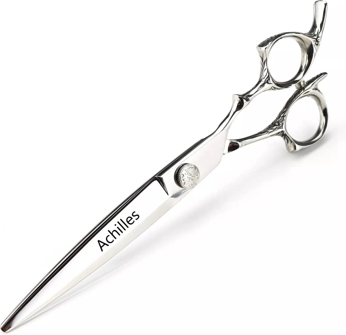 Achilles Professionelle Hundeschere 7 Zoll - Hochwertiger japanischer Stahl - Hundepflege Schere