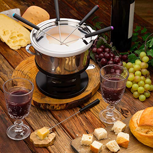 Aparelho para Fondue 10 Peças Rojemac Preto
