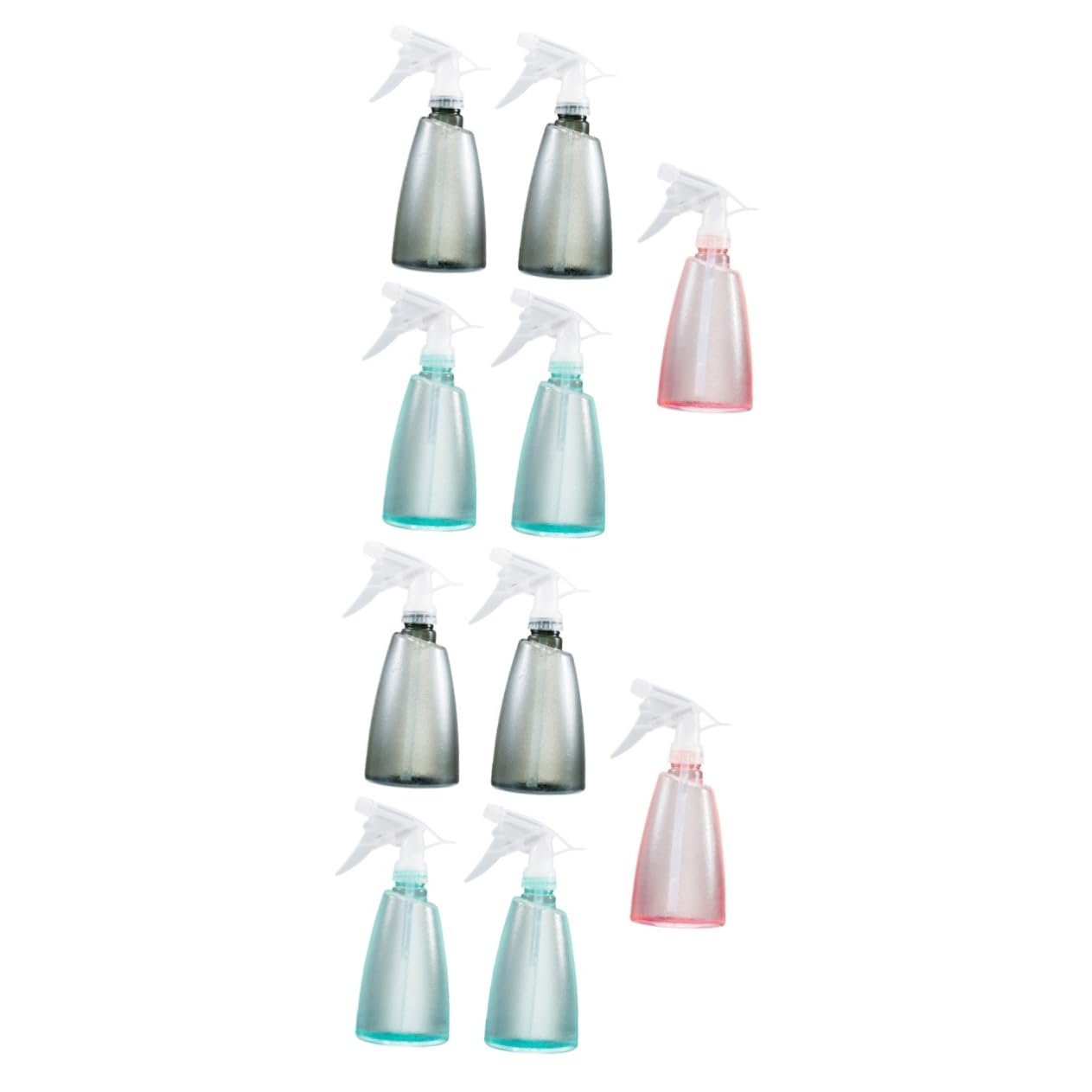 TOYANDONA 2 Ensembles Bouteilles De Pulvérisation Lot De Vaporisateurs Plastique Rechargeables Pour Arrosage De Plantes Fleurs Couleurs Aléatoires Couleur 5 Pièces * 2