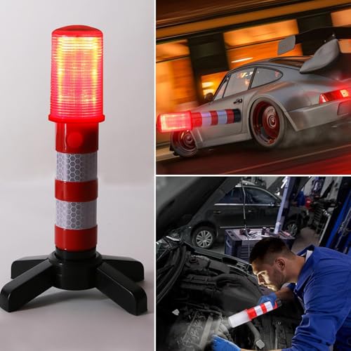 Luces intermitentes de emergencia magnéticas para asistencia en carretera y astilleros 5