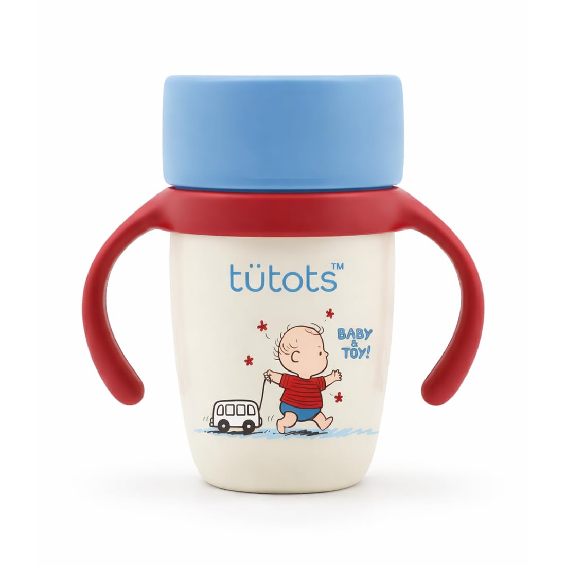 tütots 360° Spill-Proof Sipper Cup with Handles, BPA Free, Leak-Proof, Easy Grip Toddler Drinking Cup (12+ Months)-image-18