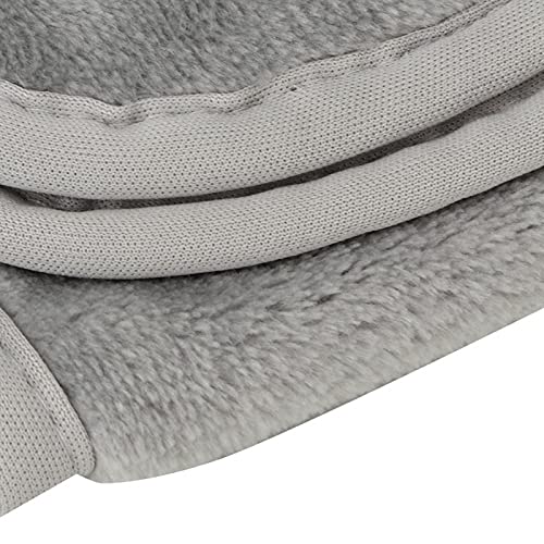 Toalla desmaquillante, desmaquillante, toalla facial, cuidado de la piel, toallitas limpiadoras, toallitas faciales, 2 colores, regalo para niña para mujer en casa(gris)