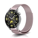 [Matériau] L'anneau en maille d'acier inoxydable rend la sangle douce, respirante, résistante à la transpiration. Fabriqué en acier inoxydable de haute qualité grâce à un processus de polissage, bracelet en métal sans corrosion ni rouille