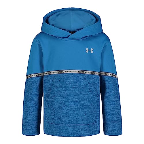 Image of Under Armour Boys' Fleece Pullover Hoodie Sweatshirt, Soft & Comfortable, Relaxed Fit