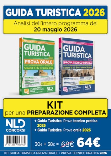 Kit esame abilitazione Guida Turistica 2026. Manuale per la prova orale + Manuale per la prova tecnico pratica
