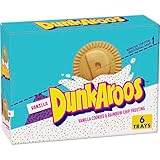 Dunkaroos Vanilla Cookies and Vanilla Frosting with Rainbow Sprinkles, 6 ct