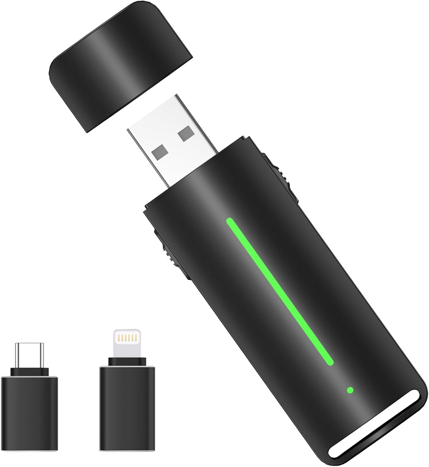 128GB Voice Recorder for Learning and Work – Digital Audio Recorder with Voice Activated for Lecture Interview Meeting Class