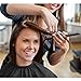 Hair Cutting Set, Professional Haircutting Barber Thinning Hairdressing Shears Set with Black Leather Case and Salon Cape